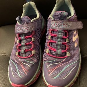 Purple Skechers